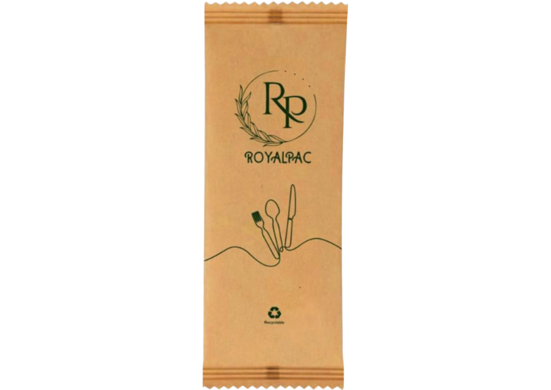 Wooden Cutlery Pack Spoon, Fork, Knife, Napkin Code: SQ04 Per Carton of 250
