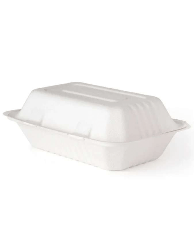 9x6 Plant Fiber Snack Pack Clamshell Code: YG04 Per Carton Of 200