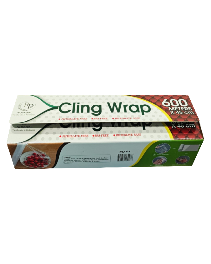 Cling Wrap  Code: SQ01 600 Meter x 45 Cm